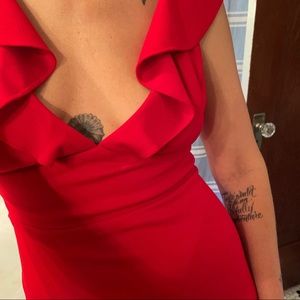 Lulus Ruffle Mermaid Gown